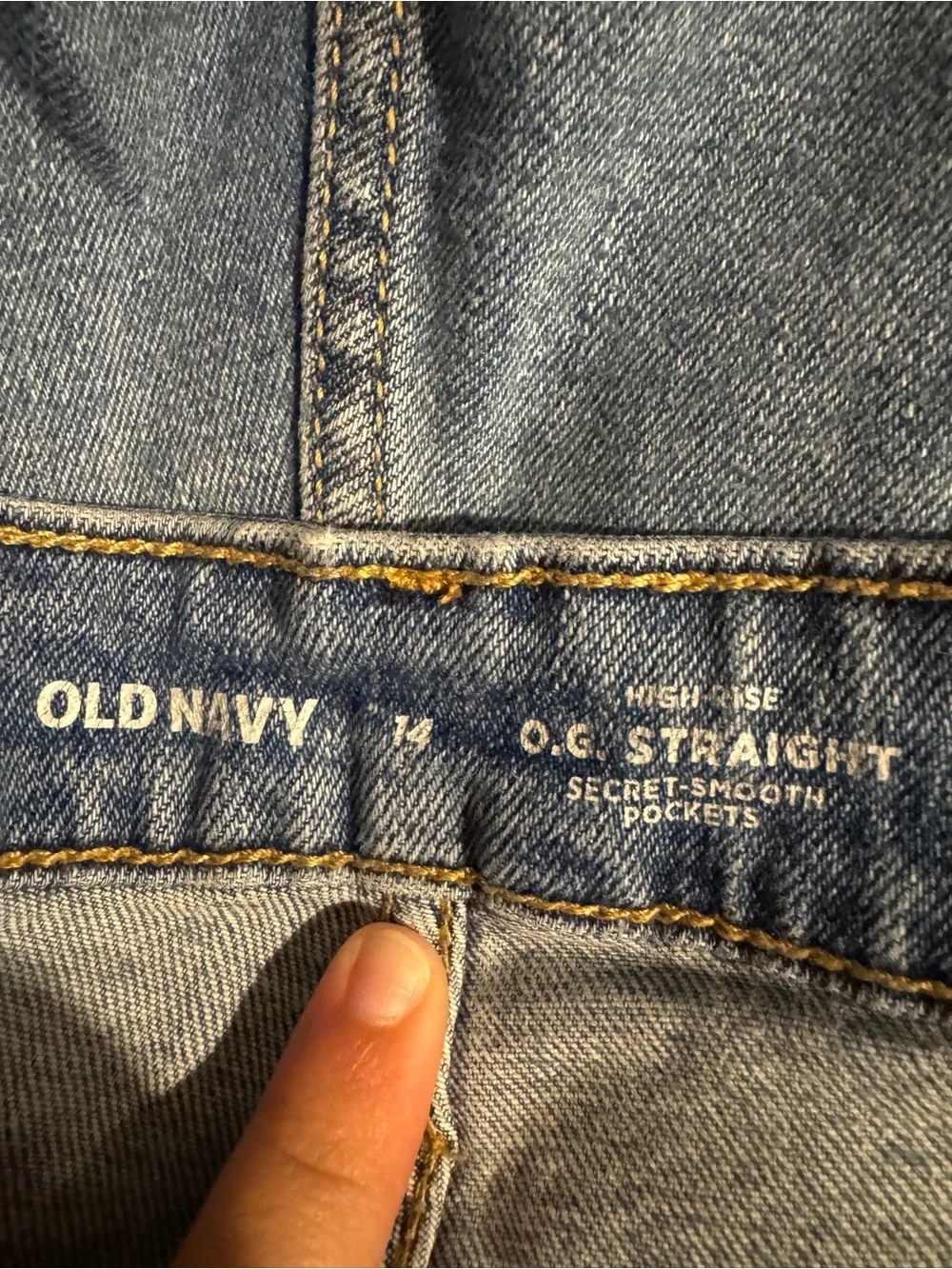 Old Navy Light Blue Distressed Denim Cutoff Shorts